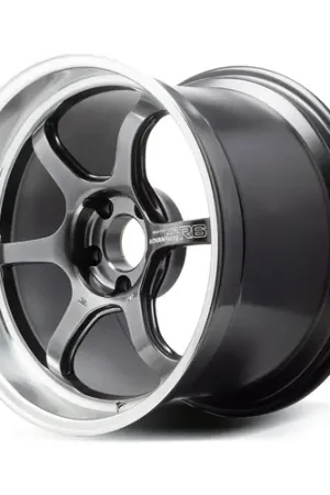 Wholesale Advan Racing R6 5x114.3 18x8.5 +45 MACHINING & HYPER PLATINUM BLACK