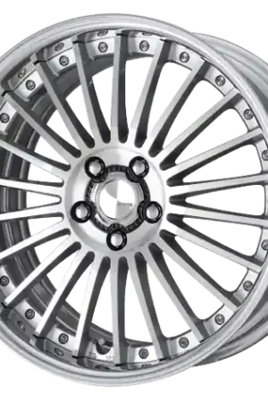 Work Lanvec Lf1 5x114.3 18x12.5+0 O Disk Machine Silver Polish Premium