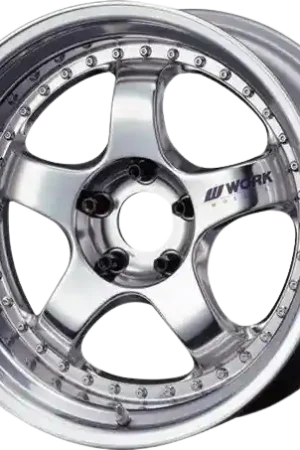 Work Meister S1 3P 5x100 19x10.5+62 O Disk Bright Buff Finish Must Have