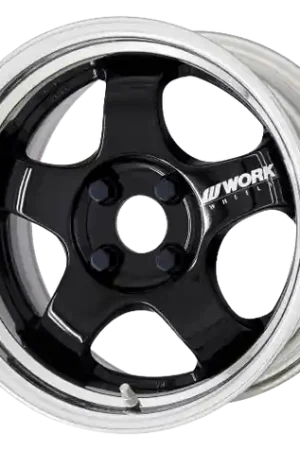 Top Rated Work Meister S1 2P 4x100 15x9.5+22 O Disk Black