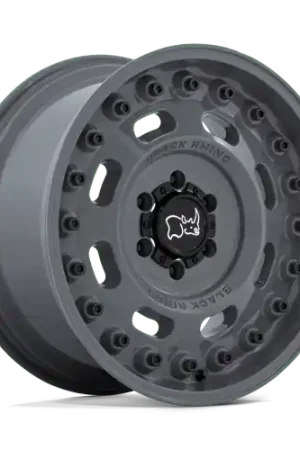 Popular Black Rhino AXLE 6X139.7 17X9.5 +6 BATTLESHIP GRAY