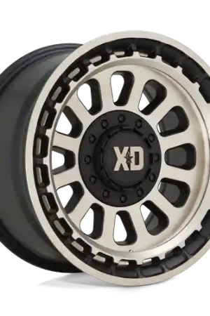 XD XD856 OMEGA BLANK 20X10 -18 SATIN BLACK WITH BRONZE TINT Genuine