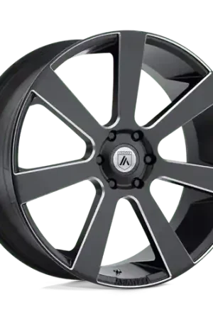 Same Day Shipping Asanti Black ABL-15 APOLLO 6X139.7 24X9 +35 SATIN BLACK MILLED