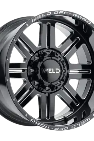 WELD Off-Road Chasm 8x165.1 18x9 0 Gloss Black/Milled Clearance