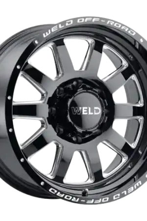 WELD Off-Road Stealth 8x170 20x12 -44 Gloss Black/Milled One Day Deal
