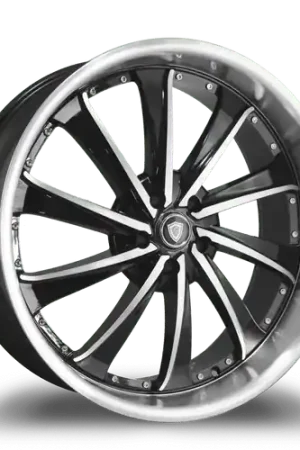 G - LINE ALLOYS G0016 6x135 22x9.5+30 BLACK / MACHINED Bargain