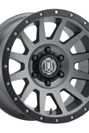 Hassle-Free Returns Icon Alloys COMPRESSION 8x165.1 20x10-19 TITANIUM