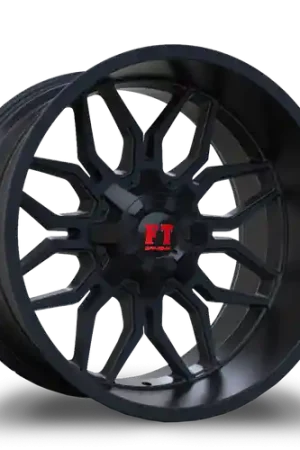 Top Rated FULL THROTTLE FT9 6x135/6x139.7 22x12-44 SATIN BLACK