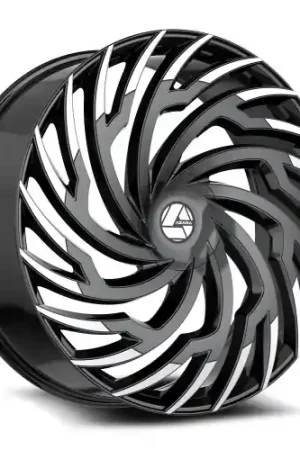 Azara AZA-536 5x115/5x120 24x9 +15 Gloss Black & Machined Hot Picks