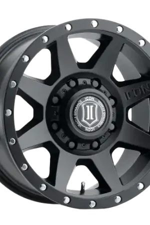 Icon Alloys REBOUND HD 8x180 18x9+12 Satin Black Best Price