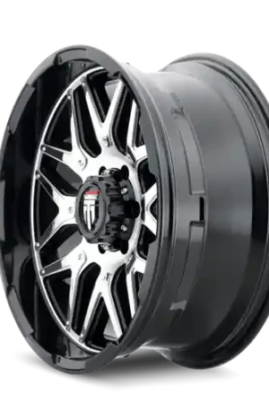 American Truxx Grind AT151 8x170 20x9+0 Gloss Black/Machined Time-Limited