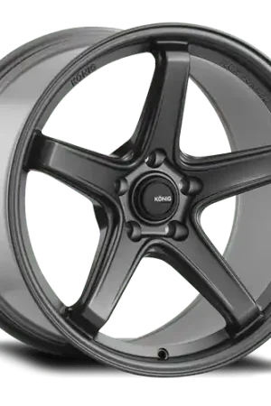 Konig Neoform 5X100 17x8+38 Matte Grey Flow Formed Affordable