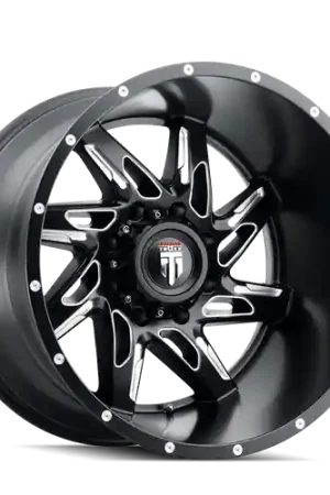 American Truxx Spyder AT183 6x139.7 22x14-76 Black/Milled Buy Online