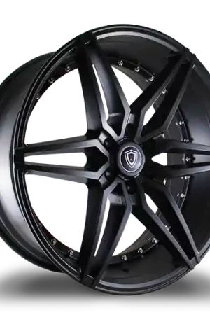 MARQUEE WHEELS M3259B 6x139.7 24x10+25 BLACK - SATIN BLACK Free Shipping