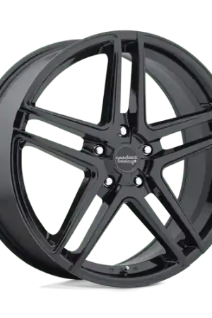 American Racing AR907 5X112 17X7.5 +42 GLOSS BLACK Viral