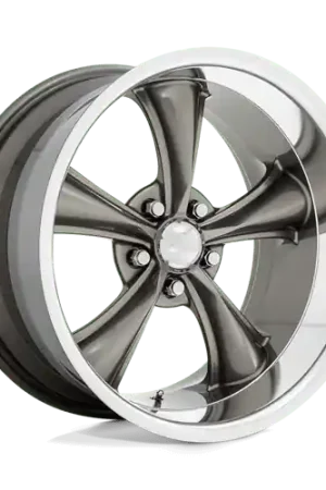 Original American Racing Vintage VN338 BOSS TT 5X115 20X10 +20 GRAPHITE W/ DIAMOND CUT LIP