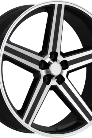 Grab Now REPLICA 248 5X115 22x8.5 +38 BLACK MACHINED