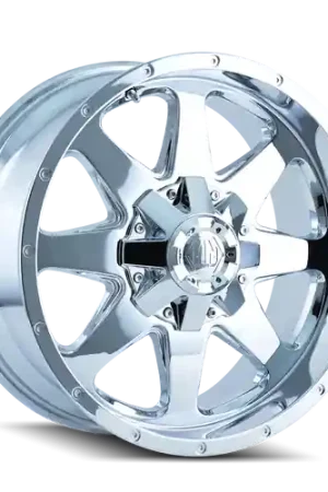 Premium Mayhem Tank 8040 8x165.1/8x170 17x9-12 Chrome