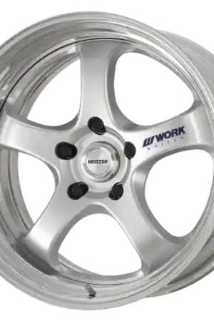 Work Meister S1R 5x120 18x7.5+0 R Disk Feinheit Silver II Free Shipping