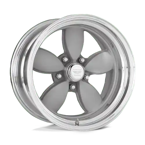 Direct From Manufacturer American Racing Vintage VN402 CLASSIC 200S 5X114.3 17X8 0 TWO-PIECE MAG GRAY CENTER POLISHED BARREL
