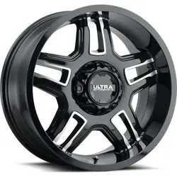 Ultra 153BK Armageddon 8x165.1 20x9 +18 Gloss Black Bargain