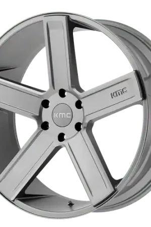 Final Sale KMC KM702 DUECE 6X139.7 20X8.5 +35 SATIN GRAY MILLED