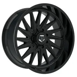 TIS 547B 5X150 20x12 -44 Gloss Black w/Milled Lip Logo Special Discount