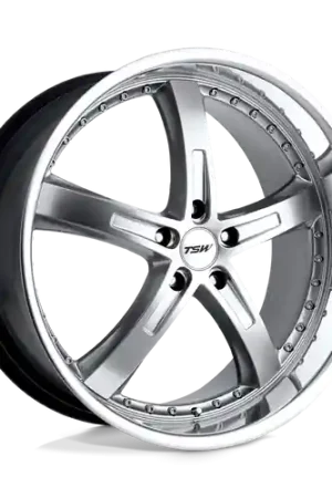 TSW JARAMA 5X114.3 17X8 +20 HYPER SILVER W/ MIRROR CUT LIP Editor’s Pick