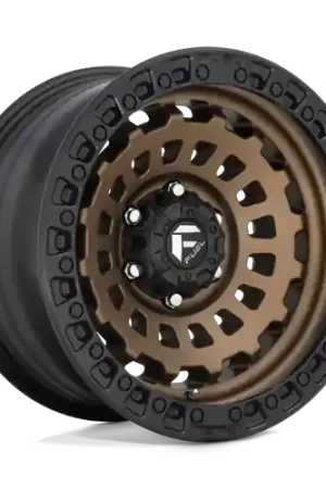 Fuel 1PC D634 ZEPHYR 5X127 20X9 +1 MATTE BRONZE BLACK BEAD RING Price Drop