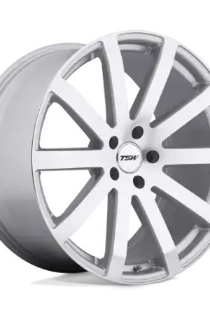TSW BROOKLANDS 5X120 19X8 +35 SILVER W/ MIRROR-CUT FACE Sale