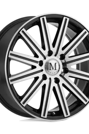 Mandrus STARK 6X130 18X8 +52 GUNMETAL W/ MIRROR CUT FACE & LIP In Demand