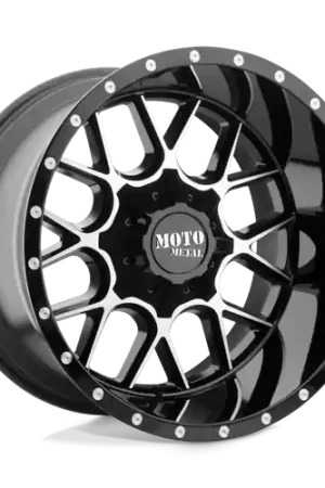 Same Day Shipping Moto Metal MO986 SIEGE 6X120/6X139.7 20X9 +18 GLOSS BLACK MACHINED