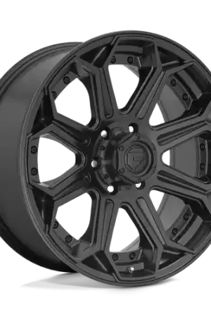 Fuel 1PC D706 SIEGE 5X127 20X9 +1 MATTE BLACK Weekend Sale