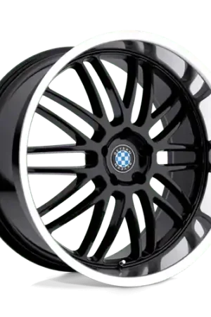 Beyern MESH 5X120 19X9.5 +25 GLOSS BLACK W/ MIRROR CUT LIP Deal