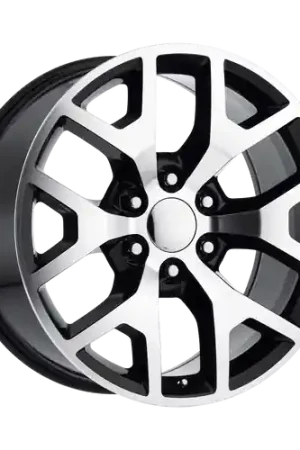 Place Order Performance Replicas PR169 6X139.7 24X10 +31 GLOSS BLACK WITH MACHINED SPOKES