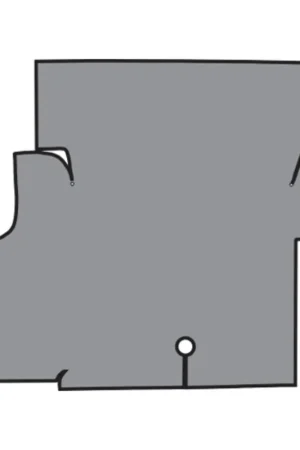 Trunk Mat for 1969-1970 Ford Mustang Coupe Die Cut Burtex Complete 1Pc Original