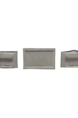 Carpet for 97-04 Chevy Corvette Coupe Tail Light Panel Covers Truvette 3Pc Authentic