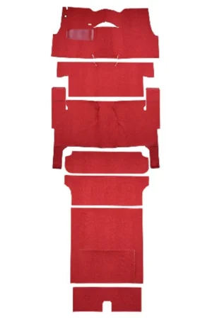 Modern Carpet for 1955 Chevrolet One-Fifty Series 2DR Wagon Bench Seat Complete