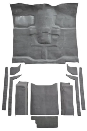 Direct From Manufacturer Carpet for 1987-1995 Jeep Wrangler Complete Cutpile Molded 11Pc