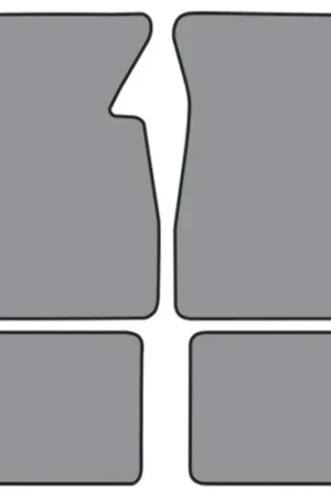 Free Shipping Floor Mats for 1961-1964 Pontiac Catalina (FM32F FM2R) Loop 4Pc