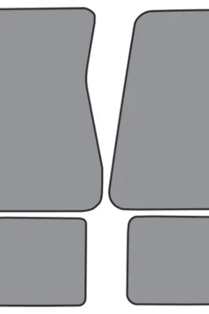 Time-Limited Floor Mats for 1968-1970 Pontiac Tempest (FM53F FM18R) Loop 4Pc
