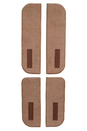 Carpet for 1981-1986 GMC C1500 Suburban Door Panel Inserts on Cardboard w/Vents 4pc Express Delivery