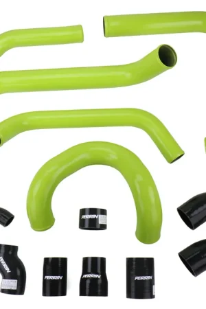 Popular PERRIN Front Mount Intercooler Tubes and Couplers (Neon Yellow) - 2015-2021 Subaru STI