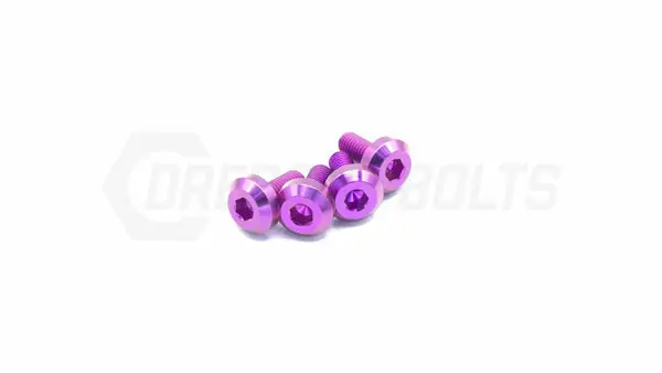 Direct From Manufacturer Dress Up Bolts Titanium Hardware Pulley Cover Kit (Purple) - 2013-2016 Scion FR-S / 2013-2024 Subaru BRZ / 2017-2020 Toyota 86 / 2022-2024 GR86