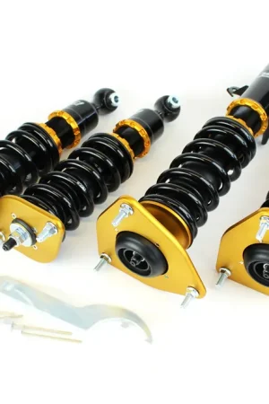 ISC Suspension V2 Basic Track/Race Coilover Kit (With Triple S Upgraded Coilover Springs) - 1998-2002 Subaru Forester Next Day Delivery