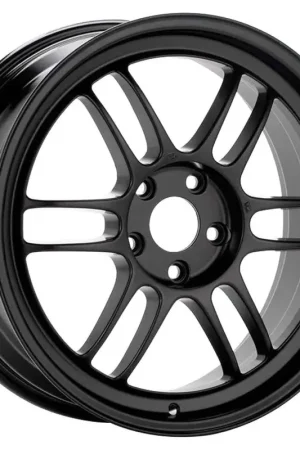 Enkei RPF1 Black 18x9.5 +38mm 5x100 (Single Wheel) - 2013-2024 Subaru BRZ / Scion FR-S / Toyota GR86 / 2014-2018 Subaru Forester No Minimum Order