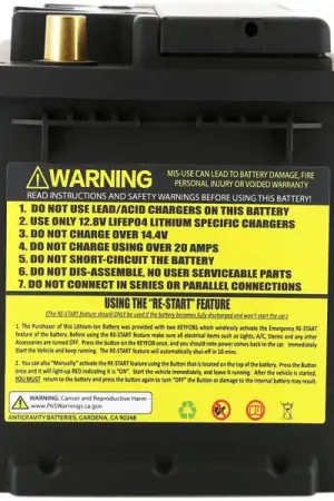 Antigravity H6/Group 48 Lithium Car Battery Trusted Brand