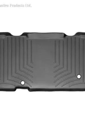 WeatherTech 99-10 Ford F250 Super Duty Super Cab Rear FloorLiner - Black Crafted