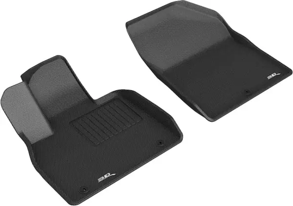 3D MAXpider 2020 Hyundai Palisade Kagu 1st Row Floormat - Black New Release