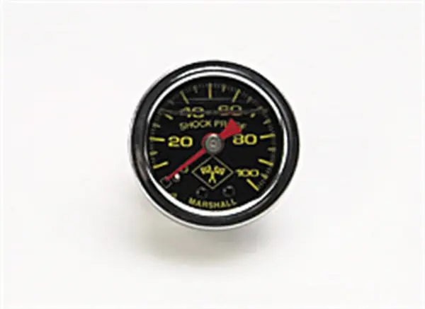 Russell Performance 100 psi fuel pressure gauge black face chrome case (Liquid-filled) Wholesale